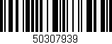 Código de barras (EAN, GTIN, SKU, ISBN): '50307939'