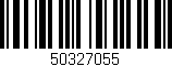Código de barras (EAN, GTIN, SKU, ISBN): '50327055'