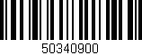 Código de barras (EAN, GTIN, SKU, ISBN): '50340900'