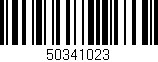 Código de barras (EAN, GTIN, SKU, ISBN): '50341023'