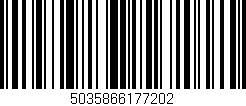 Código de barras (EAN, GTIN, SKU, ISBN): '5035866177202'