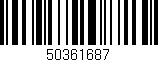 Código de barras (EAN, GTIN, SKU, ISBN): '50361687'
