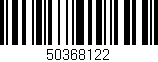 Código de barras (EAN, GTIN, SKU, ISBN): '50368122'