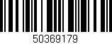 Código de barras (EAN, GTIN, SKU, ISBN): '50369179'