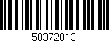 Código de barras (EAN, GTIN, SKU, ISBN): '50372013'