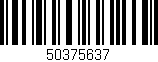Código de barras (EAN, GTIN, SKU, ISBN): '50375637'