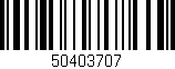 Código de barras (EAN, GTIN, SKU, ISBN): '50403707'
