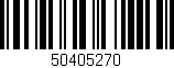 Código de barras (EAN, GTIN, SKU, ISBN): '50405270'