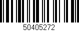 Código de barras (EAN, GTIN, SKU, ISBN): '50405272'