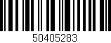 Código de barras (EAN, GTIN, SKU, ISBN): '50405283'