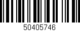 Código de barras (EAN, GTIN, SKU, ISBN): '50405746'