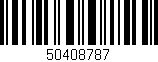 Código de barras (EAN, GTIN, SKU, ISBN): '50408787'