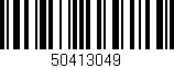 Código de barras (EAN, GTIN, SKU, ISBN): '50413049'