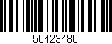 Código de barras (EAN, GTIN, SKU, ISBN): '50423480'
