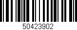 Código de barras (EAN, GTIN, SKU, ISBN): '50423902'