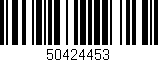 Código de barras (EAN, GTIN, SKU, ISBN): '50424453'