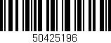 Código de barras (EAN, GTIN, SKU, ISBN): '50425196'