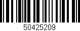 Código de barras (EAN, GTIN, SKU, ISBN): '50425209'