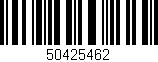 Código de barras (EAN, GTIN, SKU, ISBN): '50425462'