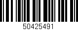 Código de barras (EAN, GTIN, SKU, ISBN): '50425491'