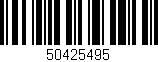 Código de barras (EAN, GTIN, SKU, ISBN): '50425495'