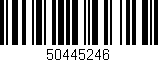 Código de barras (EAN, GTIN, SKU, ISBN): '50445246'