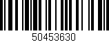 Código de barras (EAN, GTIN, SKU, ISBN): '50453630'