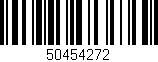 Código de barras (EAN, GTIN, SKU, ISBN): '50454272'