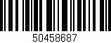 Código de barras (EAN, GTIN, SKU, ISBN): '50458687'