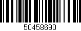 Código de barras (EAN, GTIN, SKU, ISBN): '50458690'