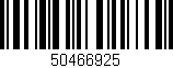 Código de barras (EAN, GTIN, SKU, ISBN): '50466925'