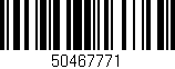 Código de barras (EAN, GTIN, SKU, ISBN): '50467771'
