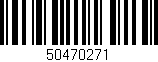 Código de barras (EAN, GTIN, SKU, ISBN): '50470271'