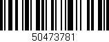 Código de barras (EAN, GTIN, SKU, ISBN): '50473781'