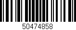 Código de barras (EAN, GTIN, SKU, ISBN): '50474858'