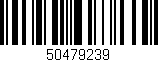Código de barras (EAN, GTIN, SKU, ISBN): '50479239'