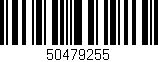 Código de barras (EAN, GTIN, SKU, ISBN): '50479255'