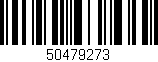 Código de barras (EAN, GTIN, SKU, ISBN): '50479273'
