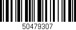 Código de barras (EAN, GTIN, SKU, ISBN): '50479307'