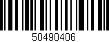 Código de barras (EAN, GTIN, SKU, ISBN): '50490406'