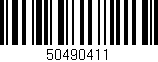 Código de barras (EAN, GTIN, SKU, ISBN): '50490411'