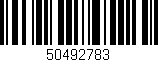 Código de barras (EAN, GTIN, SKU, ISBN): '50492783'