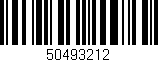 Código de barras (EAN, GTIN, SKU, ISBN): '50493212'