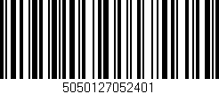 Código de barras (EAN, GTIN, SKU, ISBN): '5050127052401'