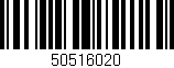 Código de barras (EAN, GTIN, SKU, ISBN): '50516020'