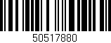 Código de barras (EAN, GTIN, SKU, ISBN): '50517880'
