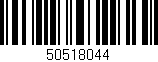 Código de barras (EAN, GTIN, SKU, ISBN): '50518044'