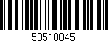 Código de barras (EAN, GTIN, SKU, ISBN): '50518045'