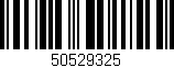 Código de barras (EAN, GTIN, SKU, ISBN): '50529325'
