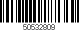 Código de barras (EAN, GTIN, SKU, ISBN): '50532809'